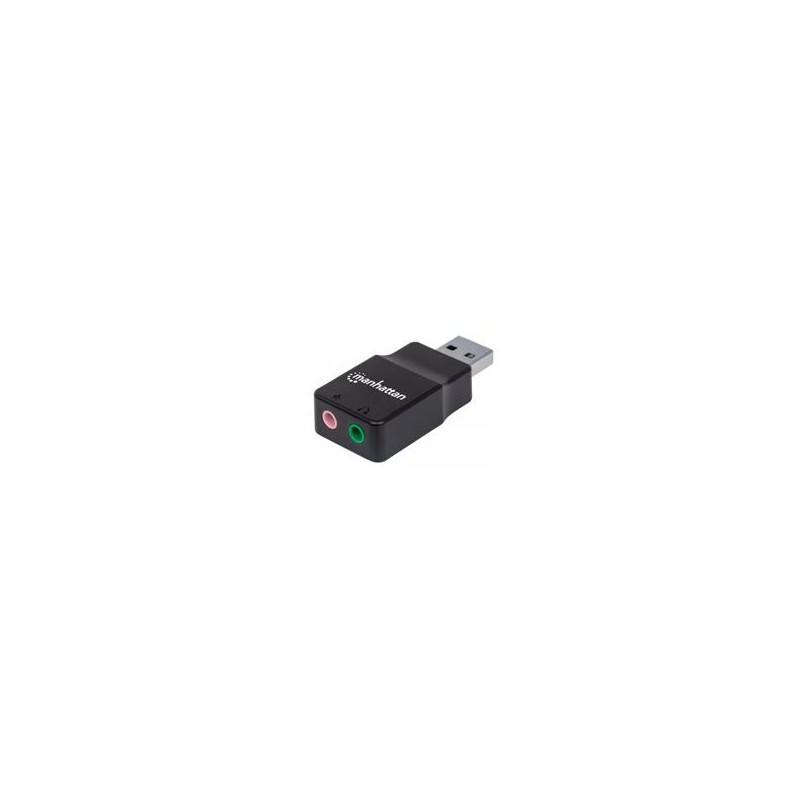 CONVERTIDOR USB,MANHATTAN,152754, 2.0 A TARJETA SONIDO 2.1 MANHATTAN 152754