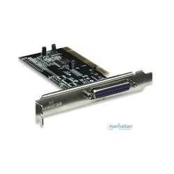 TARJETA PCI , MANHATTAN,158220,PARALELA 1 PUERTO MANHATTAN 158220