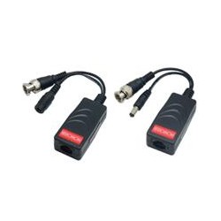 VIDEO BALUN  /  PROVISION ISR  /  PTR-102VP-HD  /  TRANSMITE VIDEO Y ENERGIA  /  4 EN 1  / SOPORTA CAMARAS DE HASTA 8 MP  /  AHD