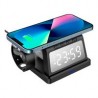 CARGADOR ACTECK ENERGON S-MATE CI730  /  INALAMBRICO QI  /  3W - 15 W  /  APPLE - SAMSUNG  /  3 DISPOSITIVOS  /  RELOJ DIGITAL  