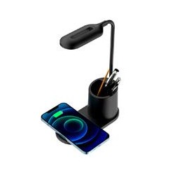 CARGADOR  ACTECK ENERGON LUMIMATE CI711  /  INALAMBRICO QI  /  15 W  /  APPLE - SAMSUNG  /  QI  /  1 DISPOSITIVO  /  INCLUYE LAM