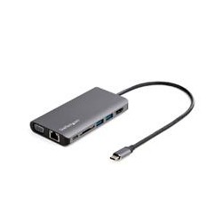 DOCKING STATION USB-C MULTIPUERTOS - HDMI O VGA - PD DE 100W ENTREGA DE ALIMENTACION - CABLE DE 30CM - LECTOR DE SD (DKT30CHVAUS