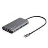 DOCKING STATION USB-C MULTIPUERTOS - HDMI O VGA - PD DE 100W ENTREGA DE ALIMENTACION - CABLE DE 30CM - LECTOR DE SD (DKT30CHVAUS