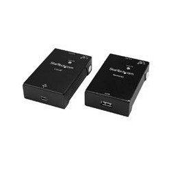 EXTENSOR DE USB 2.0 A TRAVS DE CABLE RJ45 CAT5E / CAT6 - HASTA 50M - KIT ADAPTADOR EXTENSOR DE ALTA VELOCIDAD DE PUERTO USB - AL