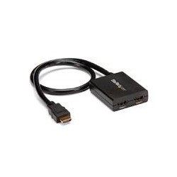 SPLITTER HDMI DE 2 PUERTOS - DIVISOR DE VIDEO HDMI DE 2 PUERTOS - SPLITTER HDMI 4K 30HZ DE 2X1 ALIMENTADO POR USB - STARTECH.COM