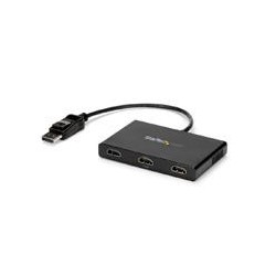 SPLITTER MULTIPLICADOR MST A 3 PUERTOS HDMI - HUB MST - ADAPTADOR MULTIMONITOR - CONCENTRADOR MST DISPLAYPORT 1.2 - 3X 1080P - A