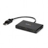 SPLITTER MULTIPLICADOR MST A 3 PUERTOS HDMI - HUB MST - ADAPTADOR MULTIMONITOR - CONCENTRADOR MST DISPLAYPORT 1.2 - 3X 1080P - A